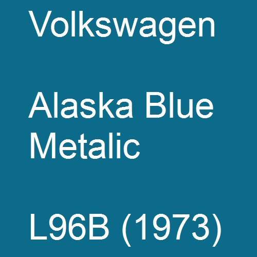 Volkswagen, Alaska Blue Metalic, L96B (1973).